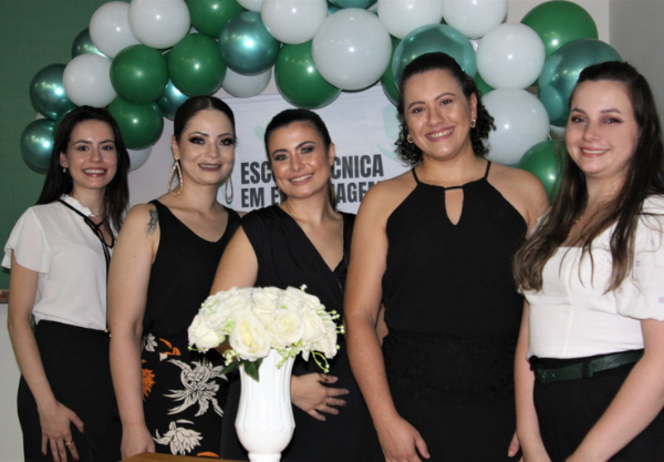 Parte do corpo docente.
