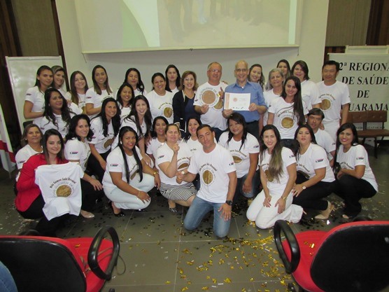 A Unidade de Saúde de Maria Helena recebeu o selo Bronze