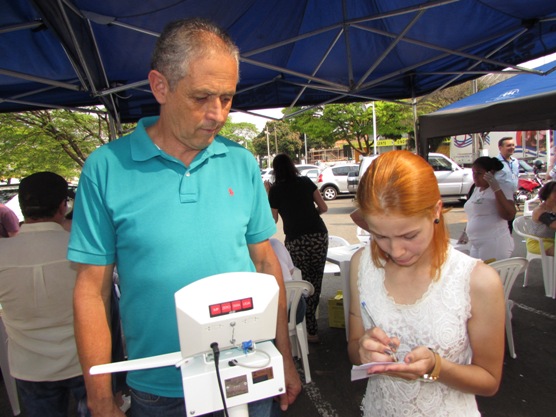 Controle do peso, glicemia e pressão alta
