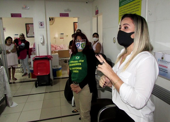 A professora Ana Lígia compartilhou sua história.