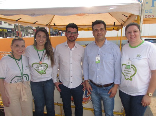 O médico da equipe de cardiologia, Dr. Vagner de Oliveira acompanhou a ação.