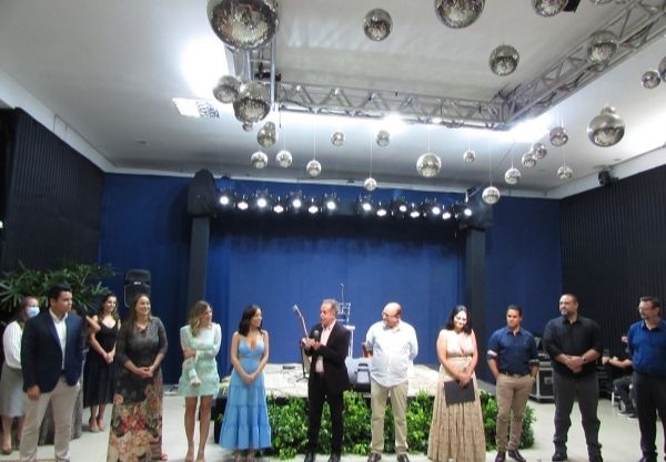 O Dr. João Jorge Hellu - superintendente do Cemil discursou na cerimônia