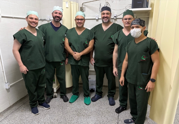 Parte da Equipe do Hospital Cemil