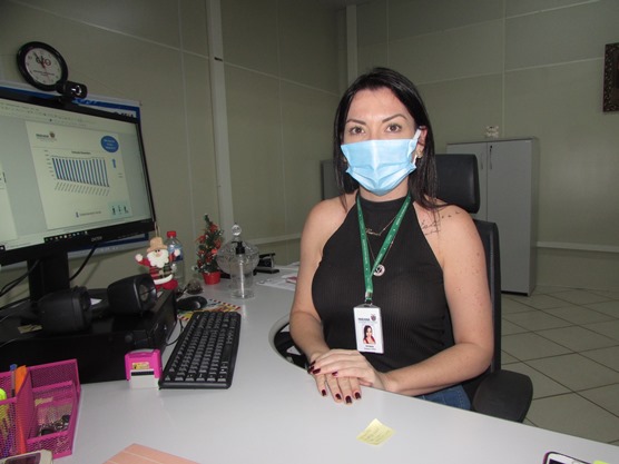 Enfermeira Viviane Herreira - Chefe da 12ª Regional de Saúde