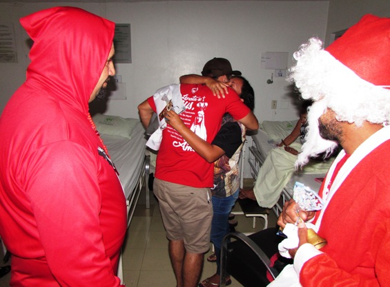 Voluntários, pacientes e acompanhantes viveram momentos emocionantes