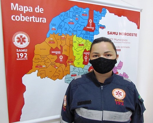 "Nossa vocação é salvar vidas" - Cristina Ferreira Campos - socorrista