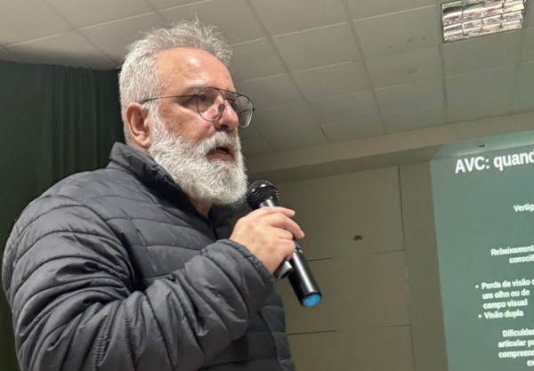 Dr. Josué Baena Júnior, médico intervencionista da Santa Casa de Paranavaí e regulador do SAMU